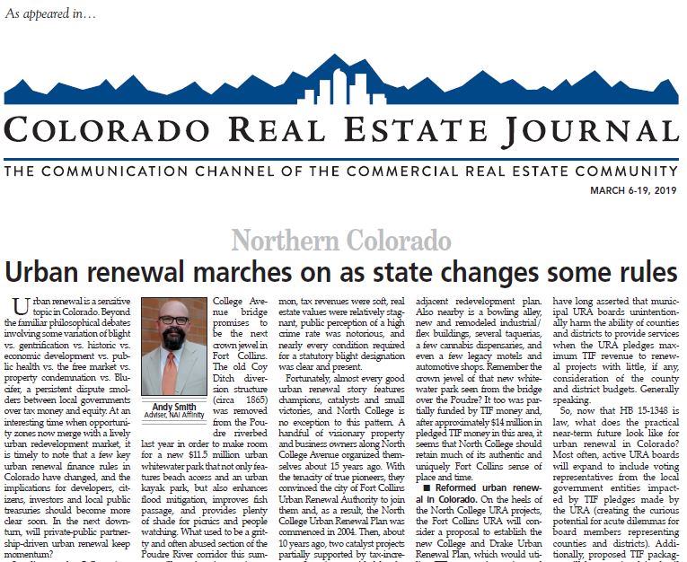 Urban Renewal Marches on as State Changes Some Rules – by Andy Smith